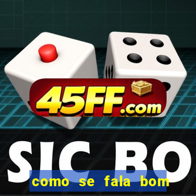 como se fala bom dia em guarani